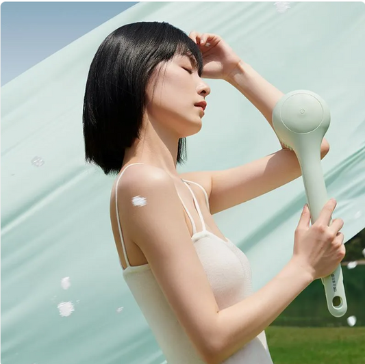 Glowishly Dual-Handle Electric Body Brush